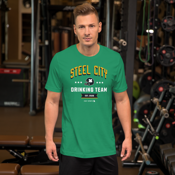 Steel City Drinking Team T-Shirt | St. Patrick's Day