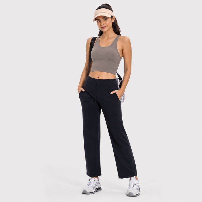 Strappy Back Sports Bra for Women – Medium Support