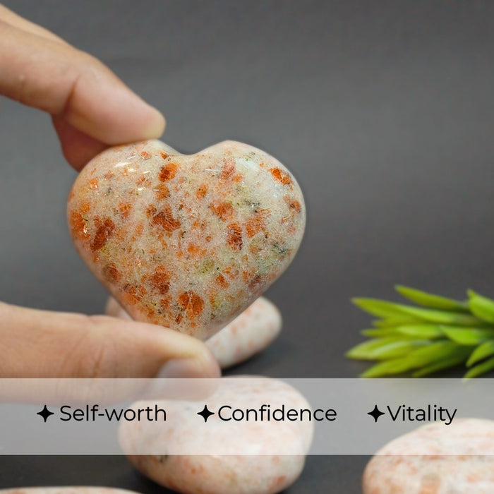 Sunstone – Big Heart Stone