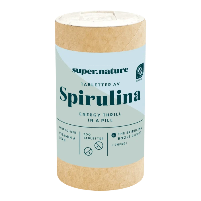 Supernature Spirulina-tabletter