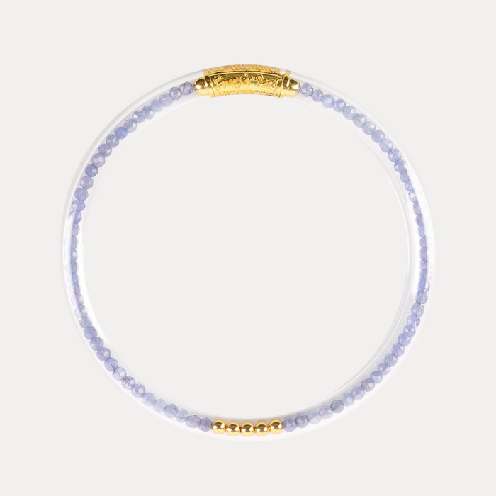 Tanzanite Luxe All Weather Bangle | BuDhaGirl