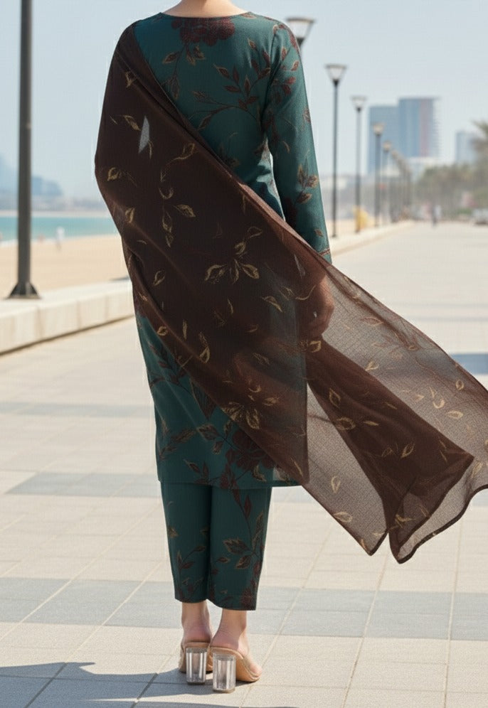 Teal Shadow winter