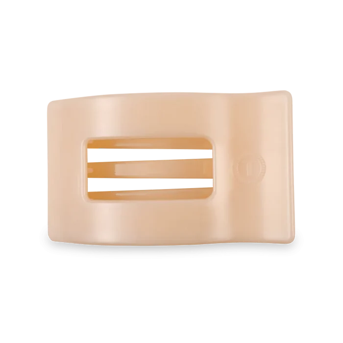 TELETIES Medium Flat Rectangle Claw Clip