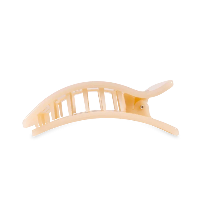 TELETIES Medium Flat Rectangle Claw Clip