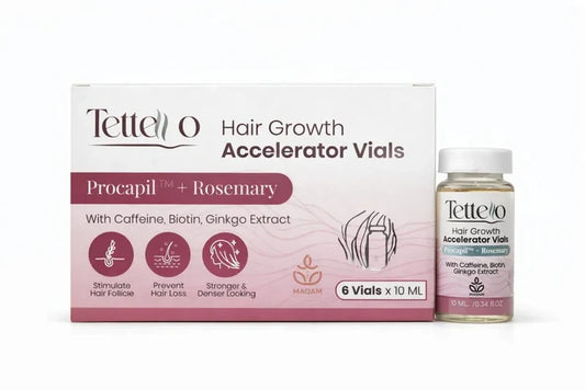 Tettello Hair Growth Accelerator Vials (6*10 ml)