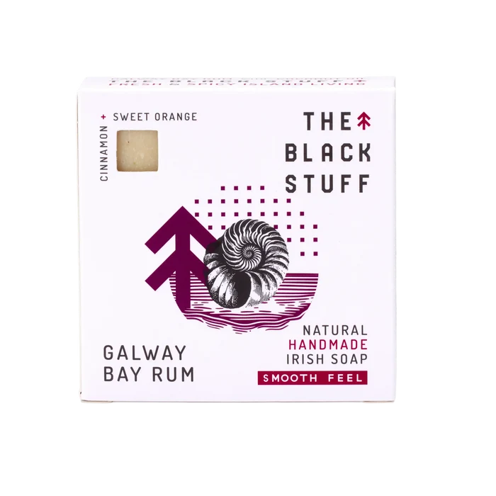 THE BLACK STUFF GALWAY BAY RUM natuurlijke zeep