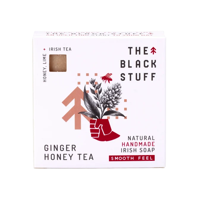 THE BLACK STUFF GINGER HONEY TEA natuurlijke zeep