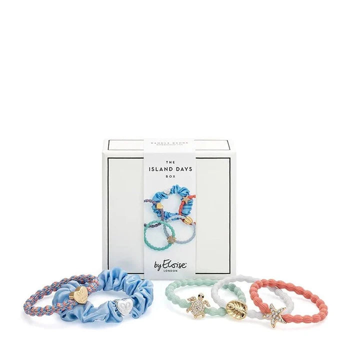 The Island Days Hair/ Wrist Band Gift Box