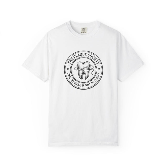 THE PLAQUE SOCIETY —  Signature Emblem White
