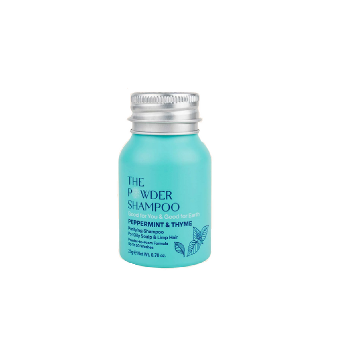 The Powder Shampoo Peppermint and Thyme For Oily Scalp 20g