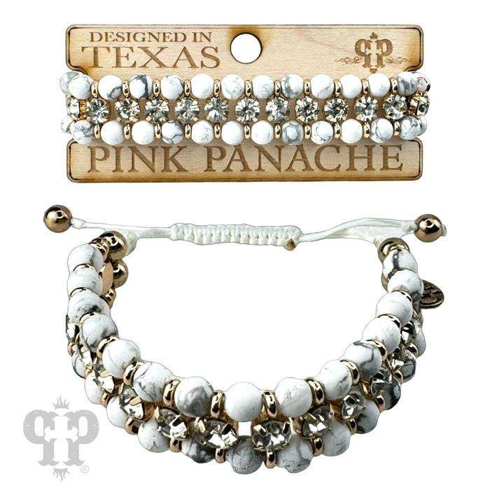 Three strand bracelet