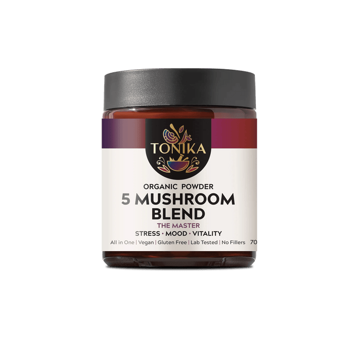 Tonika Powder TONIKA Organic 5 Mushroom Blend - THE MASTER 70gm
