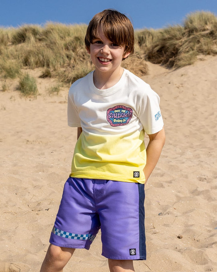 Tribe Surf Kids Swimshorts in Purple