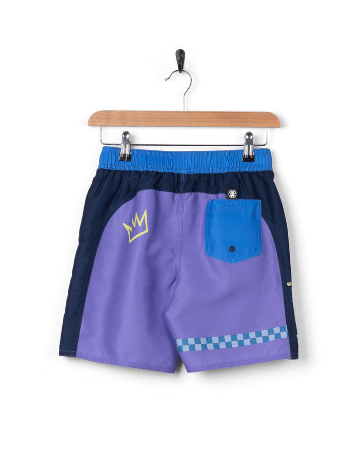 Tribe Surf Kids Swimshorts in Purple