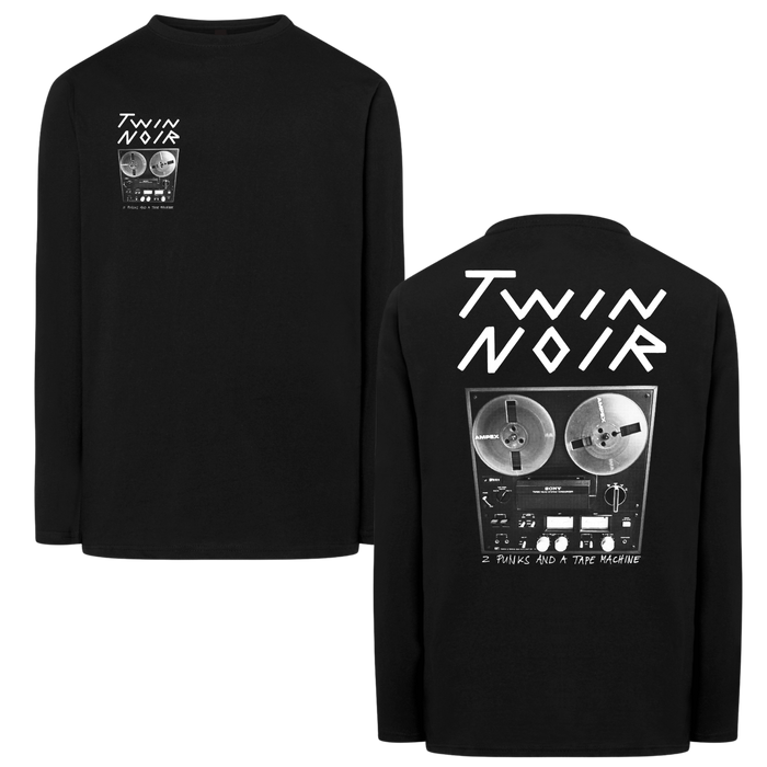 TWIN NOIR - Tape Machine Longsleeve