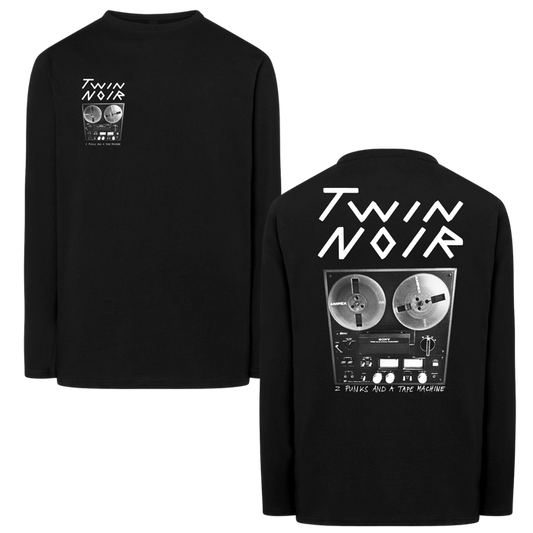 TWIN NOIR - Tape Machine Longsleeve