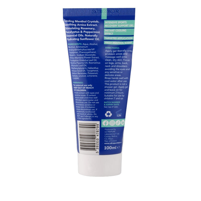 Ultrapure Ice-Cold Menthol Gel 100ml