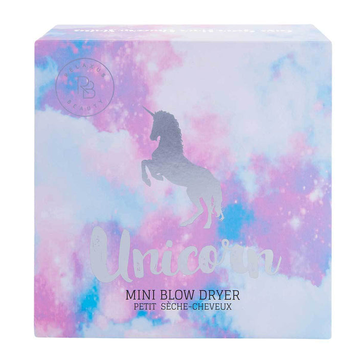 Relaxus Beauty Unicorn Travel Blow Dryer