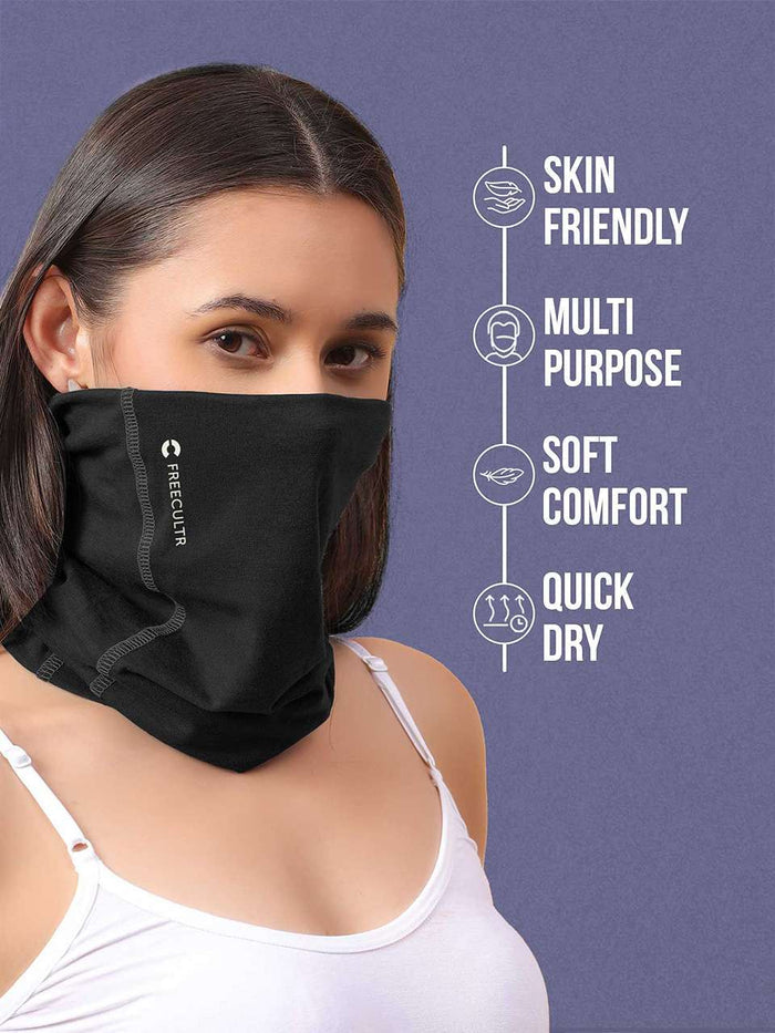 Unisex Bandana Masks - Plain (Pack of 1)