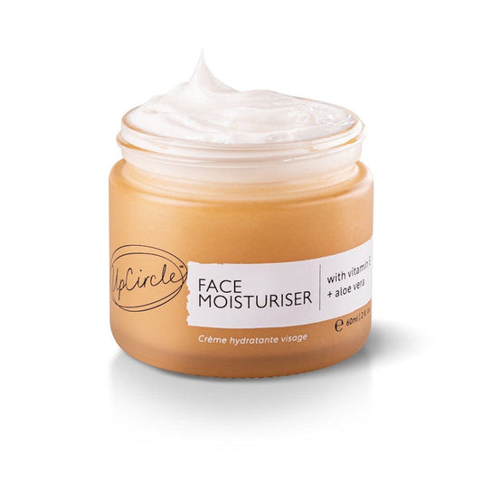 UpCircle Face Moisturiser with Vitamin E 60ml &Keep