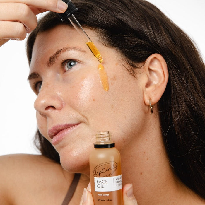 UpCircle Organic Face Oil with Coffee Extract &Keep