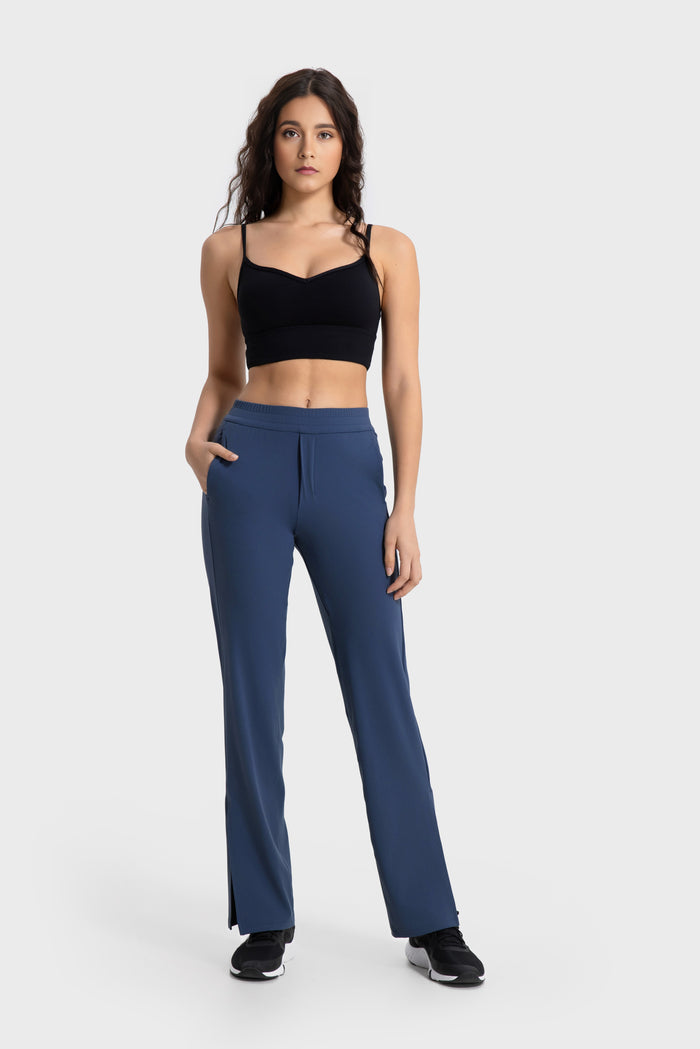 V-neck camisole sports bra