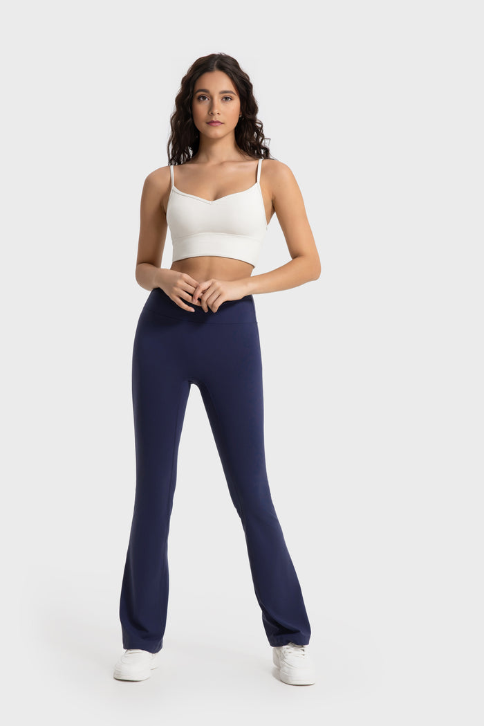 V-neck camisole sports bra