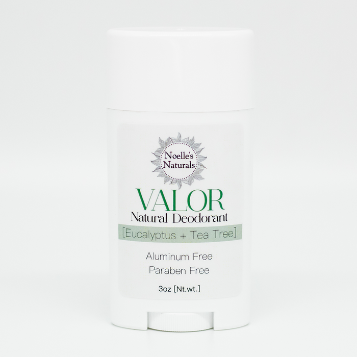 Valor Organic Extra Strength Deodorant [Eucalyptus + Tea Tree]
