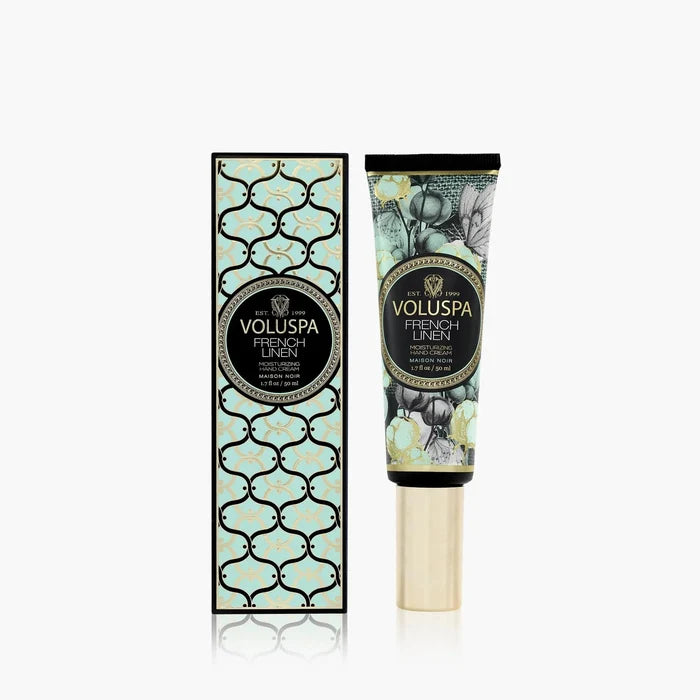 voluspa french linen hand cream