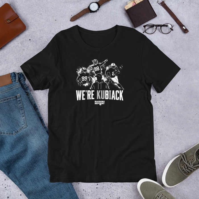 WE'RE kuBiACK T-Shirt | Raiders Report