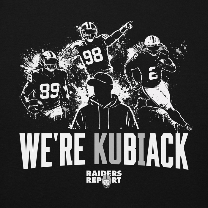 WE'RE kuBiACK T-Shirt | Raiders Report