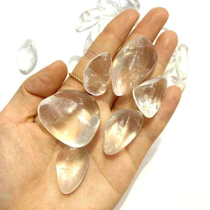 White Quartz Crystal Chips