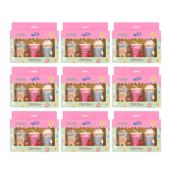 Wish Milky Treats Mini Wipes Exclusive Gift Set