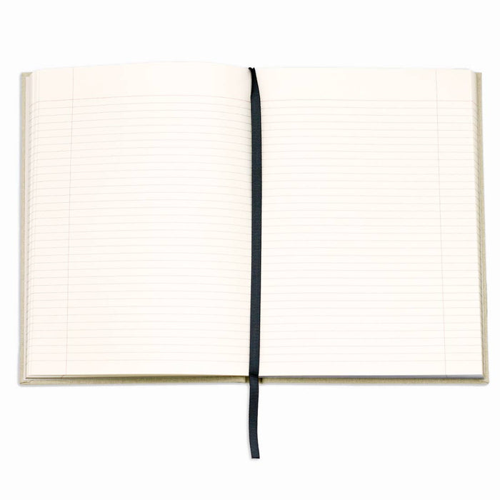 Wit & Delight - Cream Linen Note To Self Journal
