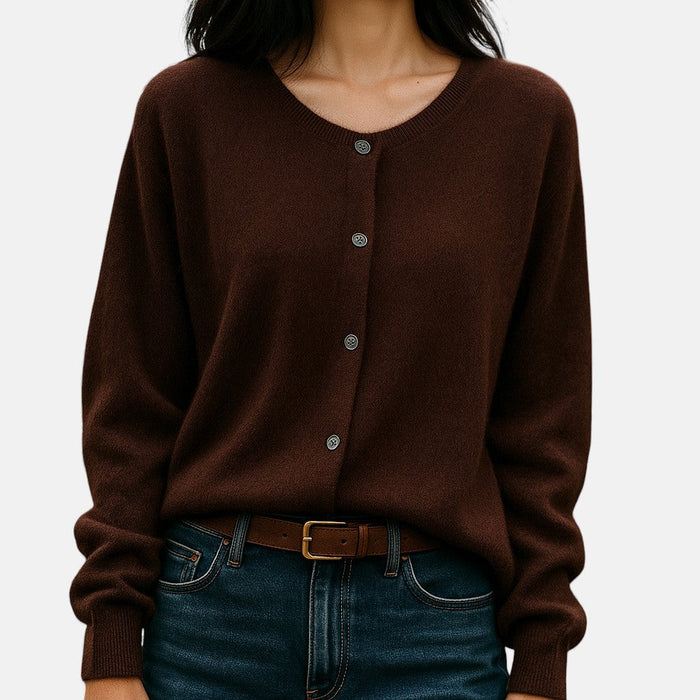 Women's Button-Up Sweater in Twelve Colors