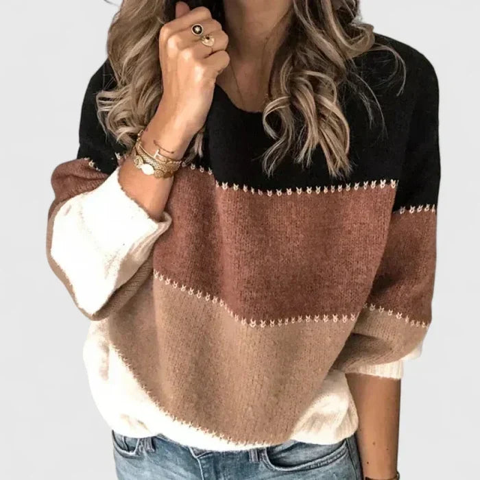 Women's Comfortable Sweater in Four Bright Colors