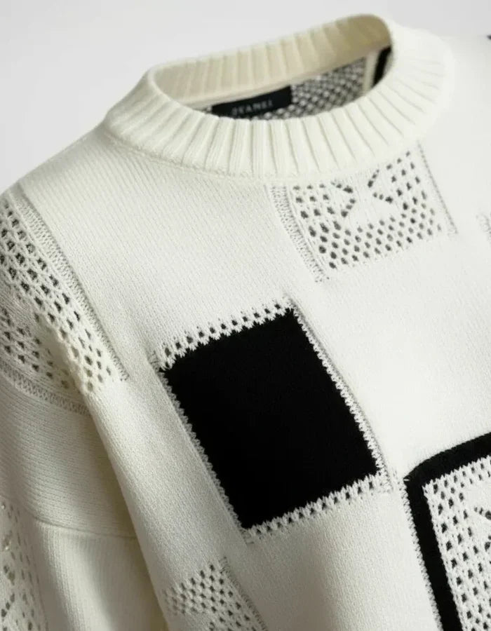 Women's Cozy Sweater in White, Black or Yellow