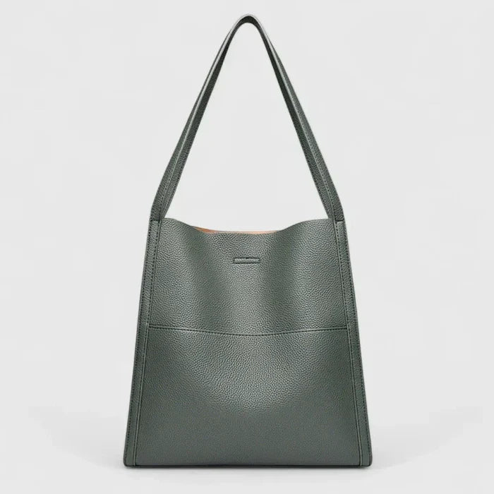 Women's Elegant Shoulder Bag in Gray or Red