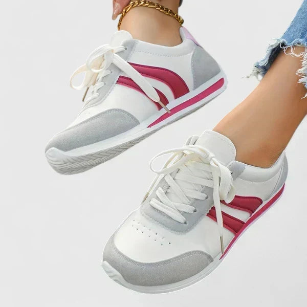 Women's Everyday Comfort Shoes in Red and Blue