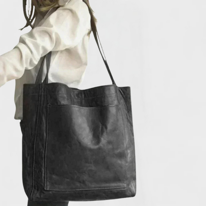 Women's Leather Shoulder Bag in Brown, Coffee or Black