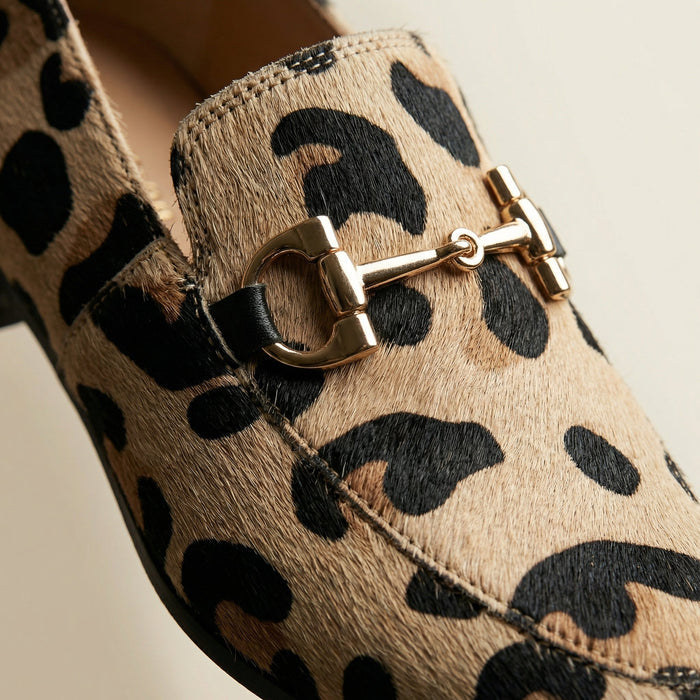 Women's Leopard Print Comfort Loafers