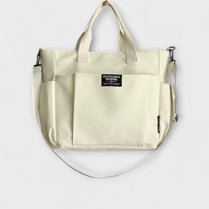 Women's Minimalist Canvas Tote Bag