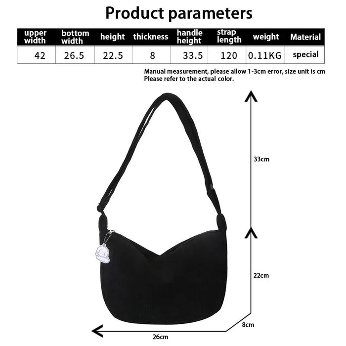 Women's Nylon Shoulder Bag