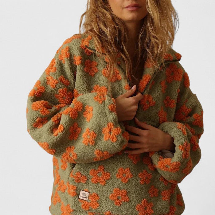 Women's Sophisticated Sweater in Warm Brights