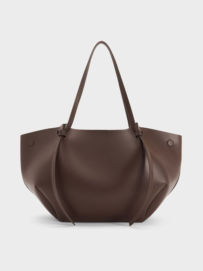 XL Calla Tote Bag - Espresso Brown