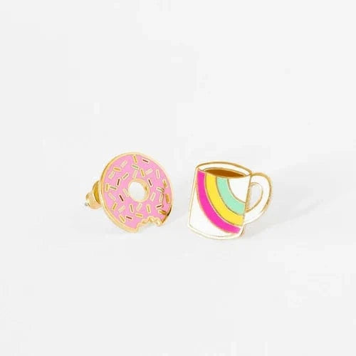 Coffee & Donuts Earrings