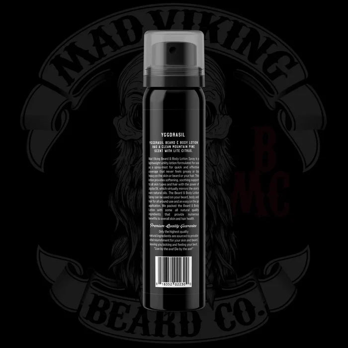 YGGDRASIL BEARD & BODY LOTION SPRAY