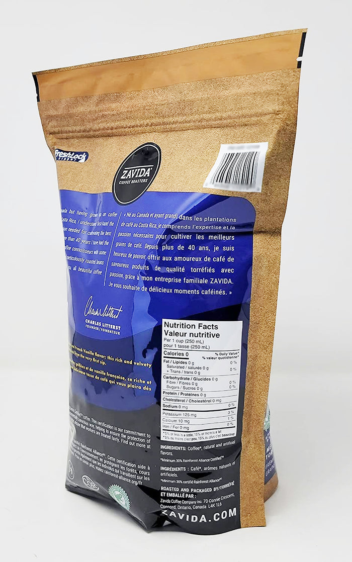 Zavida - Hazelnut Vanilla Whole Bean Coffee 2 x 907 g Bags - Shoppers-kart.com