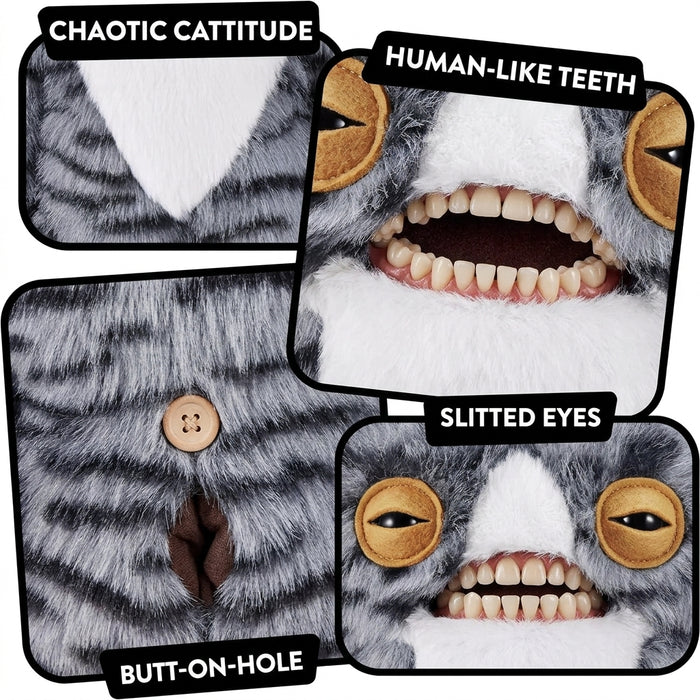 Zuru Fuggler  Alley Cats Plush Toy
